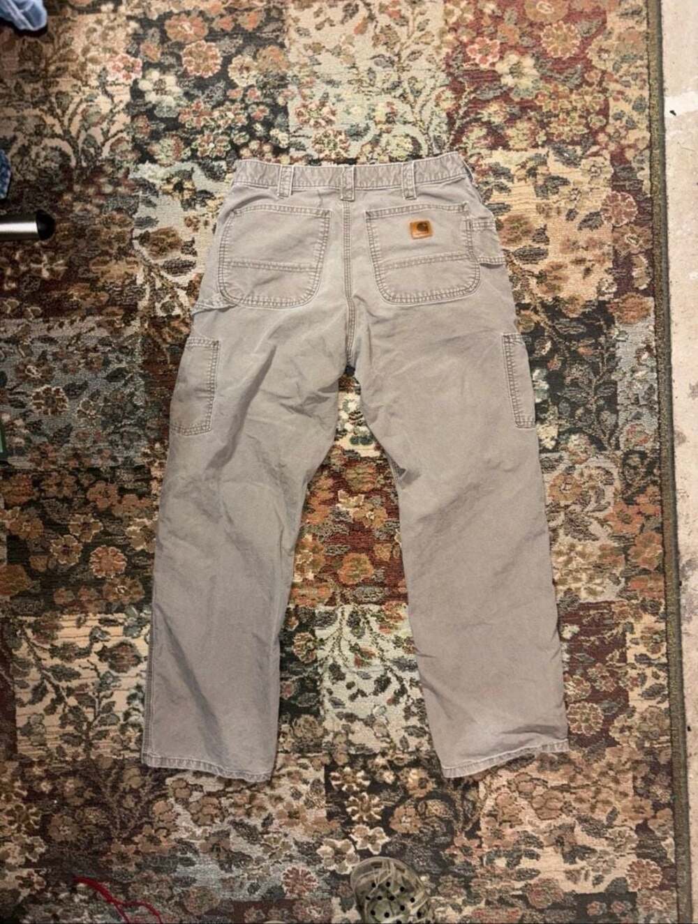 Carhartt Men's Cargo Work Pants — Light Taupe